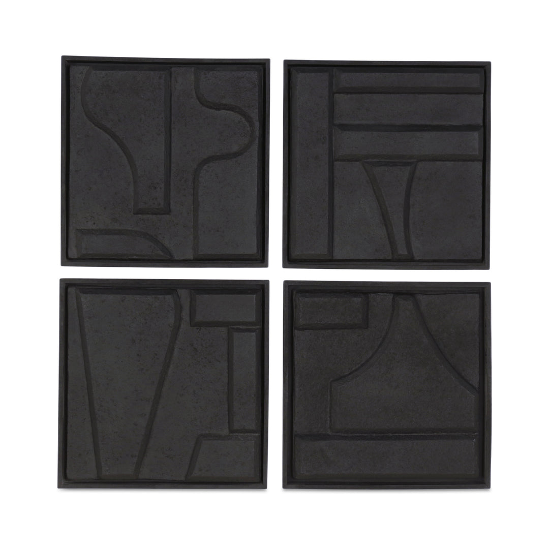Alva Wall Sculpture - Set of 4