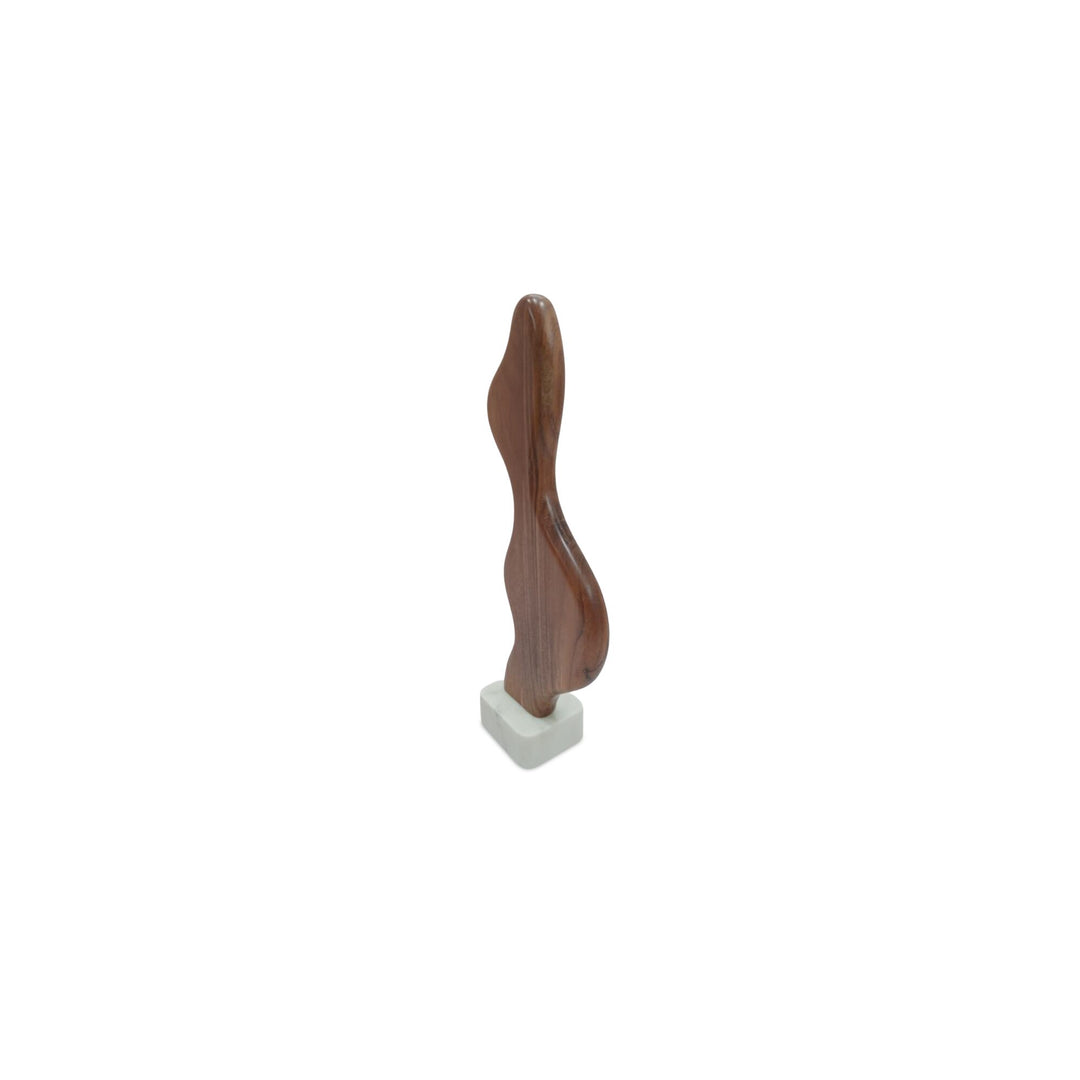 Eon Wood And Marble Sculpture 2