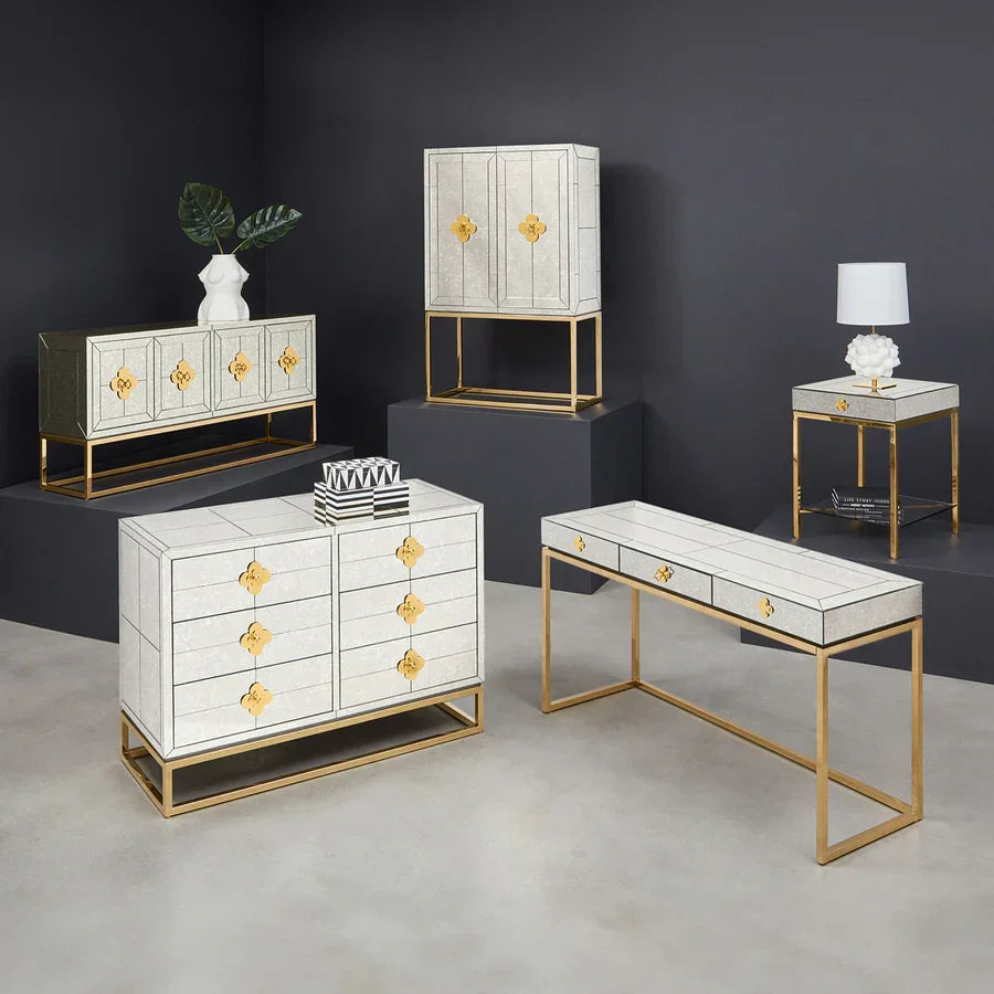 Jonathan Adler Delphine Six-Drawer Dresser SIDEBOARDS + CREDENZAS