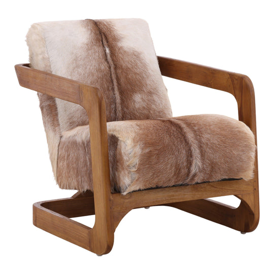 American Home Furniture Bautisto Occasional Chair Brown ACCENT + LOUNGE CHAIRS