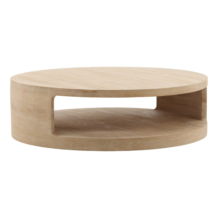 Hilairo Coffee Table Light Natural — Front Three-Quarter