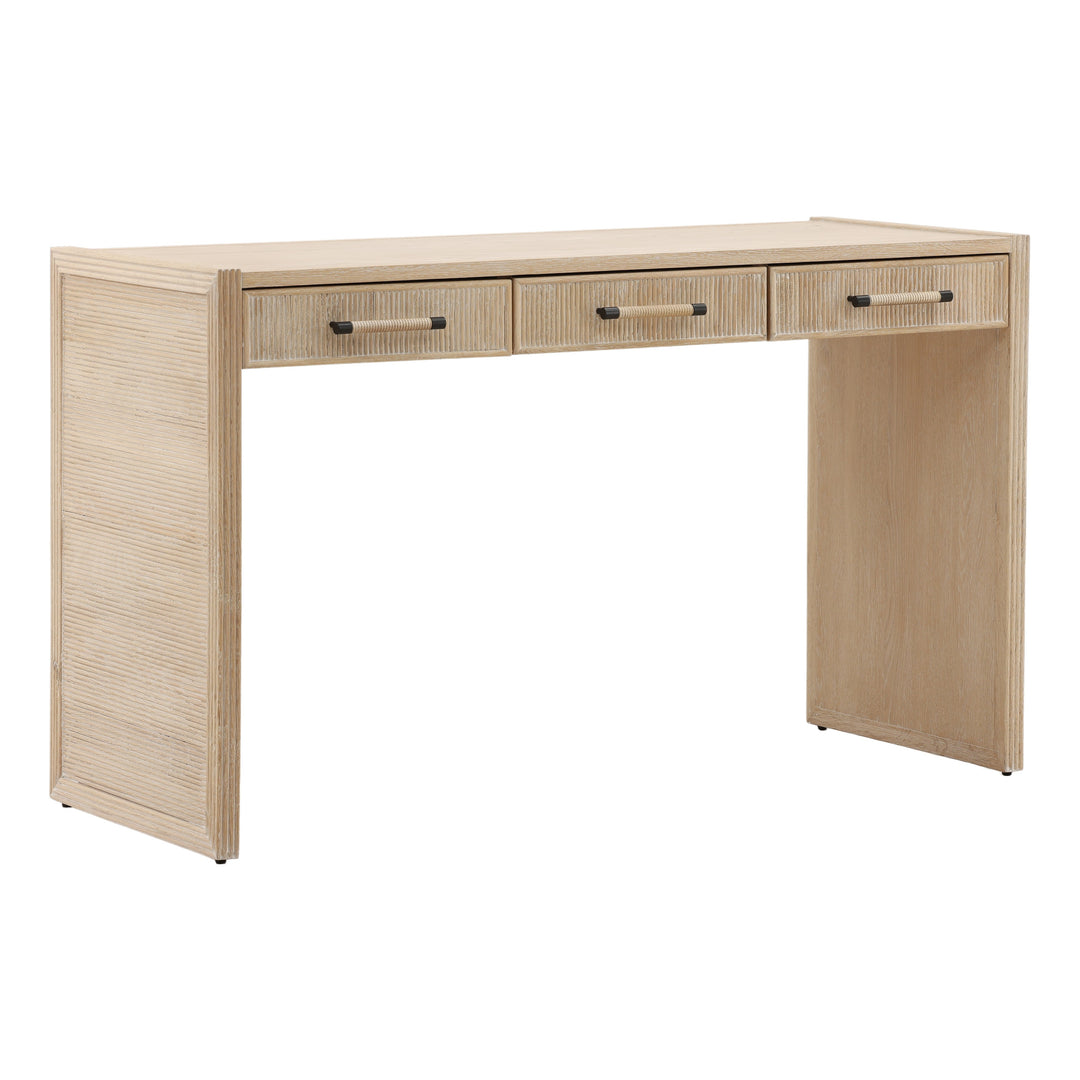 Islah Desk Light Natural — Front Three-Quarter