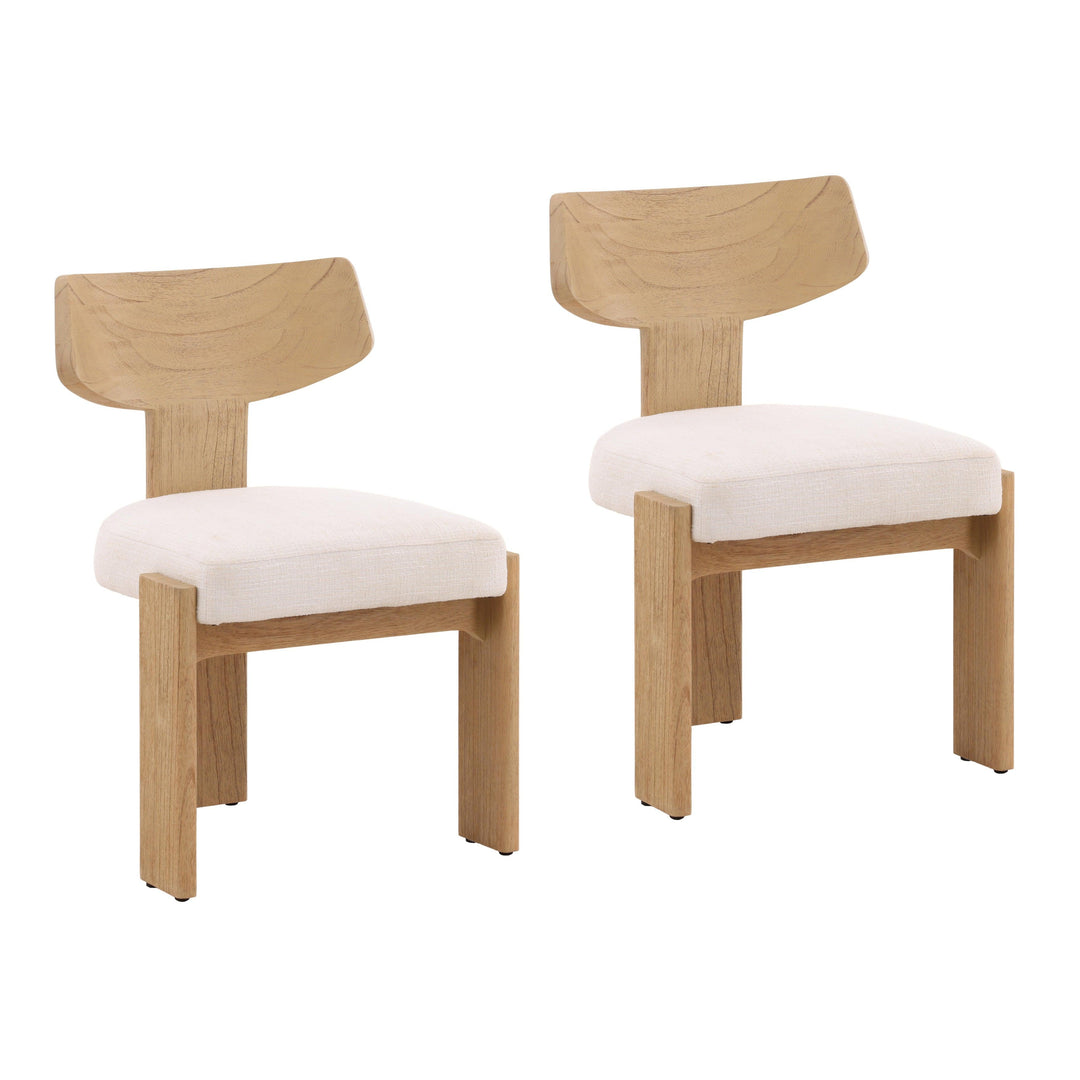 Iain Dining Chair Set of 2 Natural - AmericanHomeFurniture