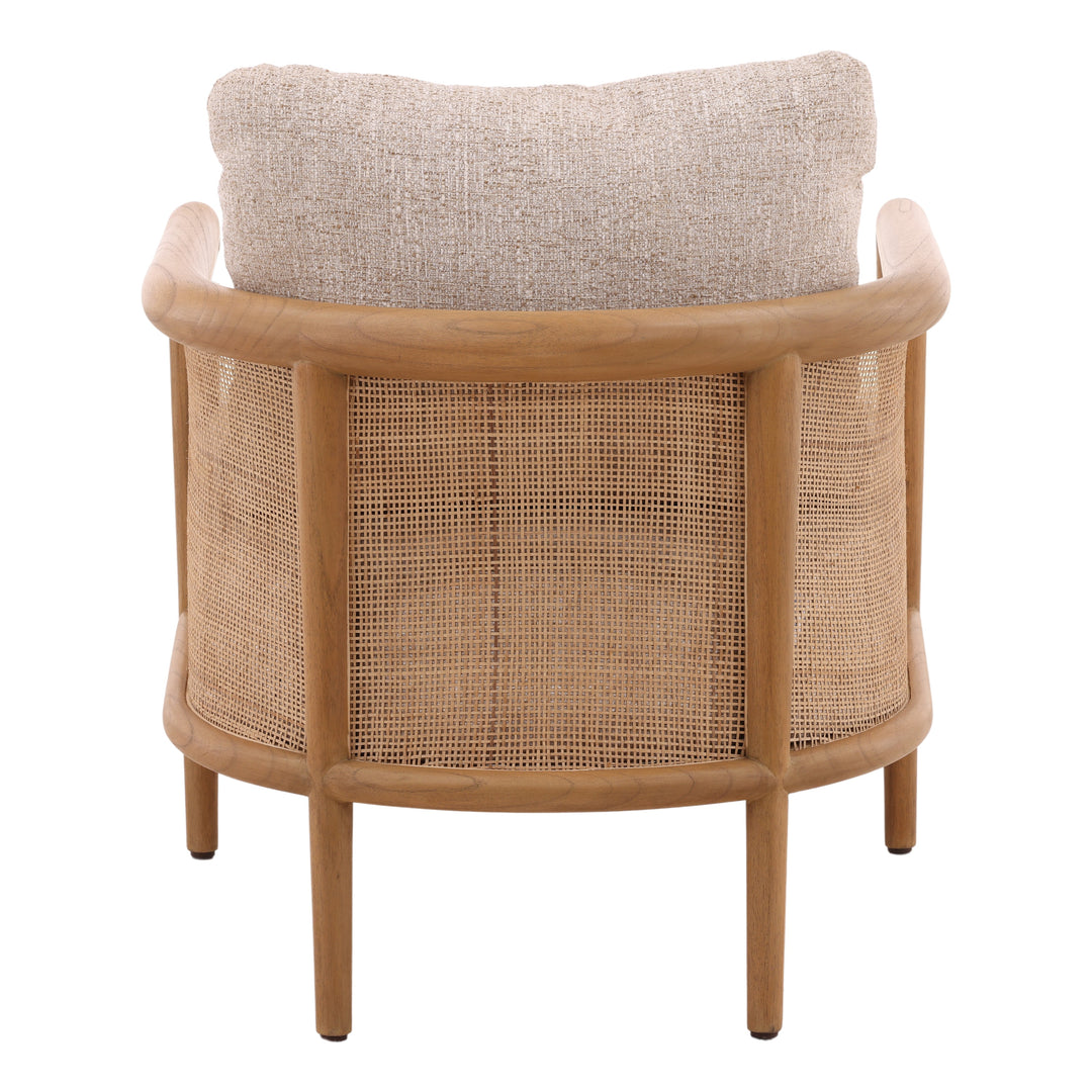 Odilia Occasional Chair Fawn — Back