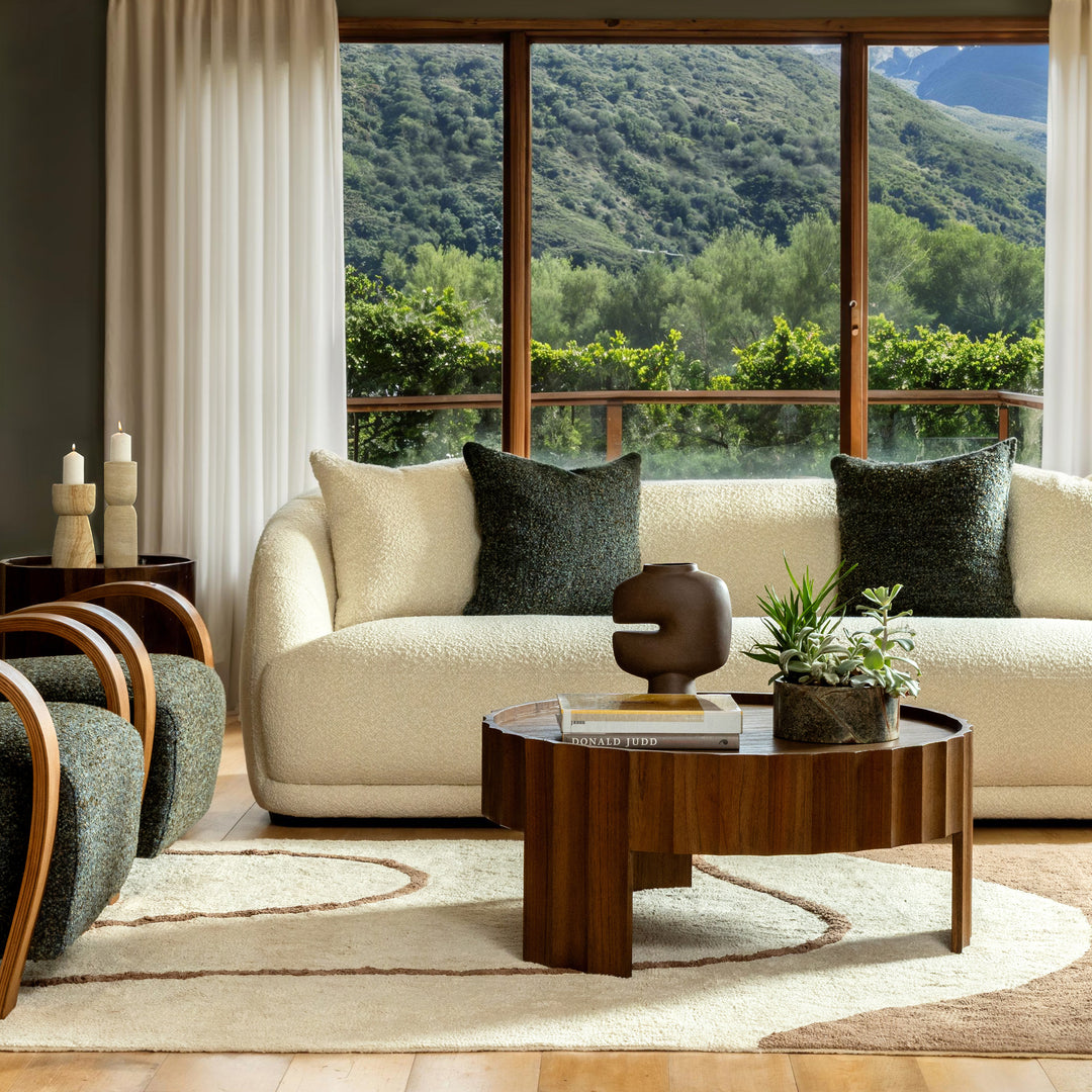 Cadwil Coffee Table Brown — Lifestyle