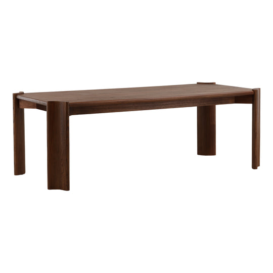Cadwil Dining Table Brown — Front Three-Quarter