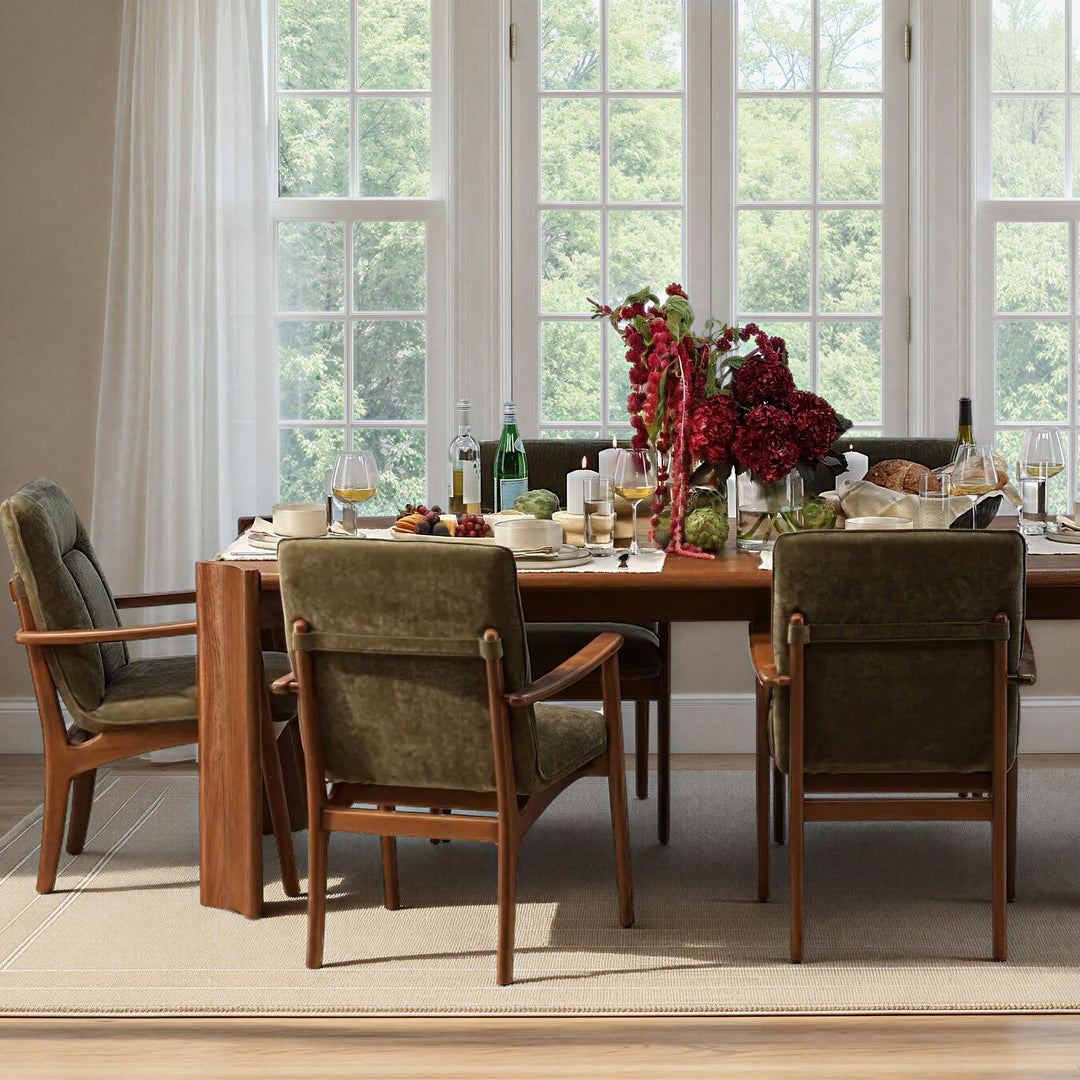 Cadwil Dining Table Brown — Lifestyle