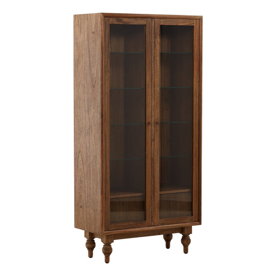 Cambell Cabinet Brown — Front Three-Quarter