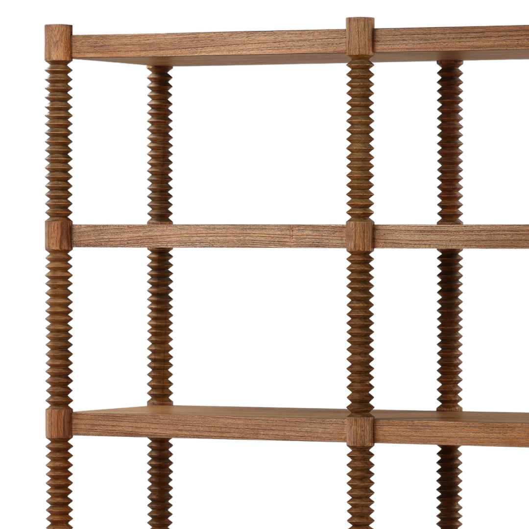 Ferrandez Bookcase Brown — Detail 1
