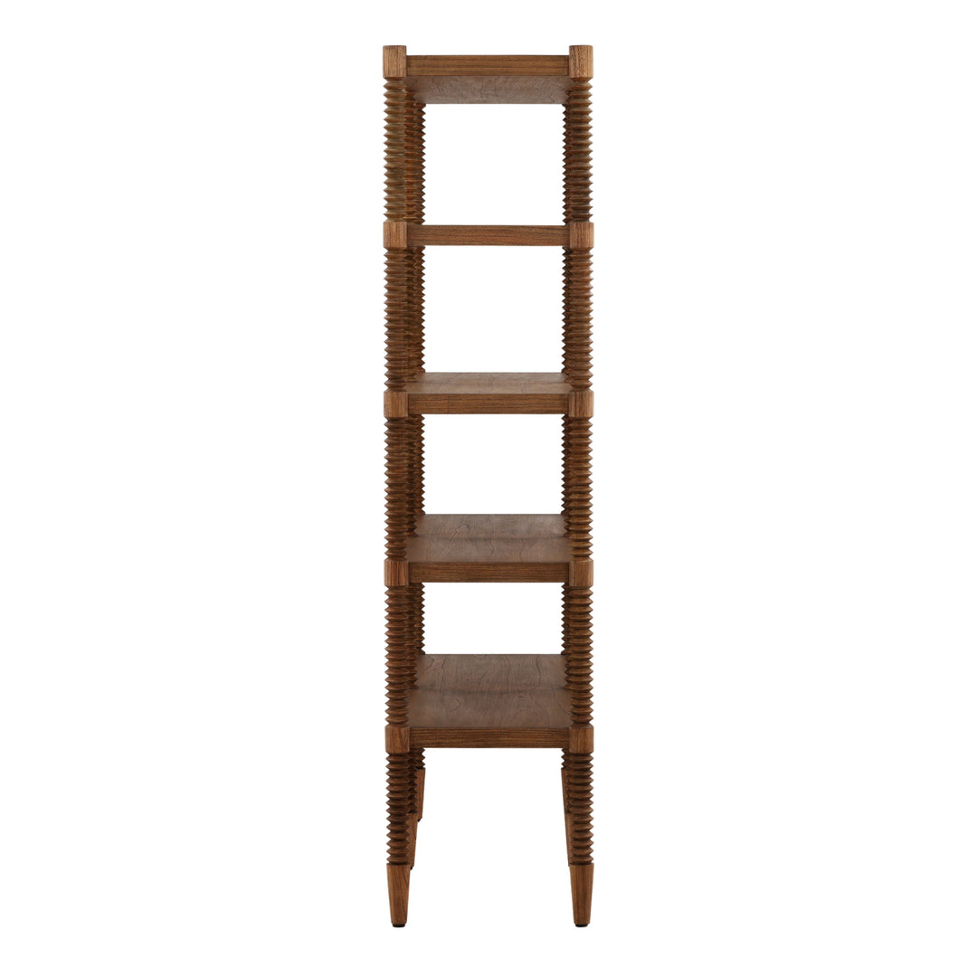 Ferrandez Bookcase Brown — Profile