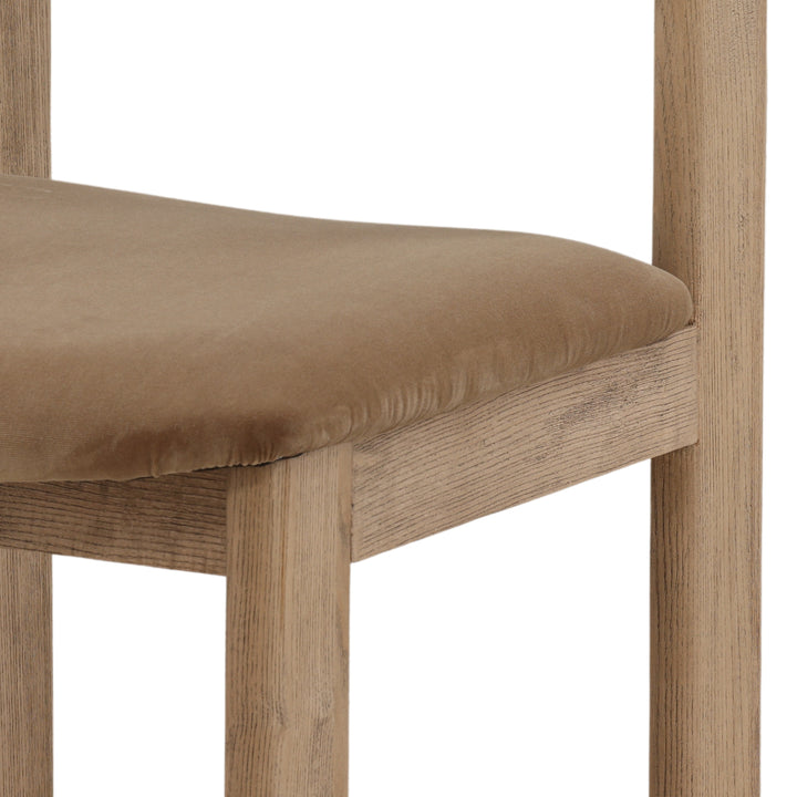 Ulanie Dining Chair Light Brown — Detail 2
