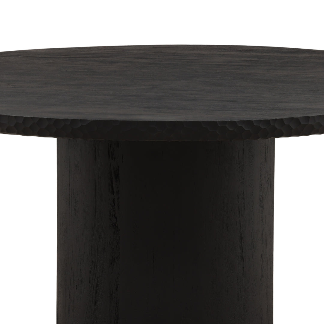 Wilburh Dining Table Black 60" — Detail 2