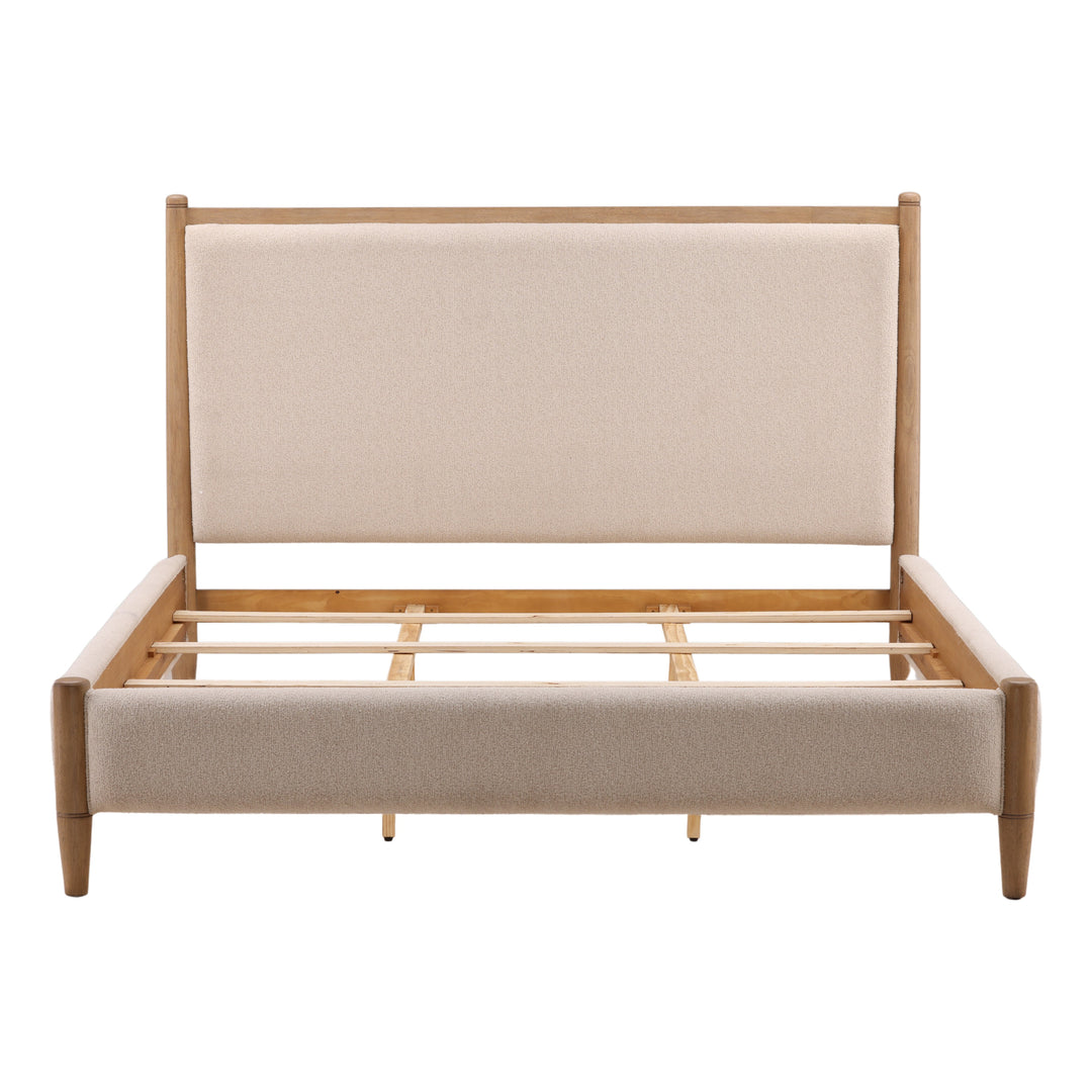 Nexus Bed King Cream — Front