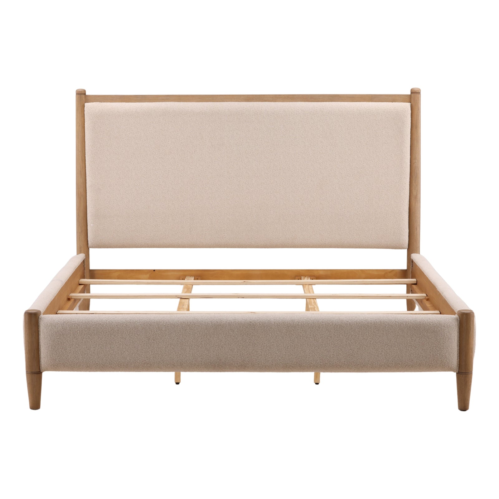 Nexus Bed King Cream — Front