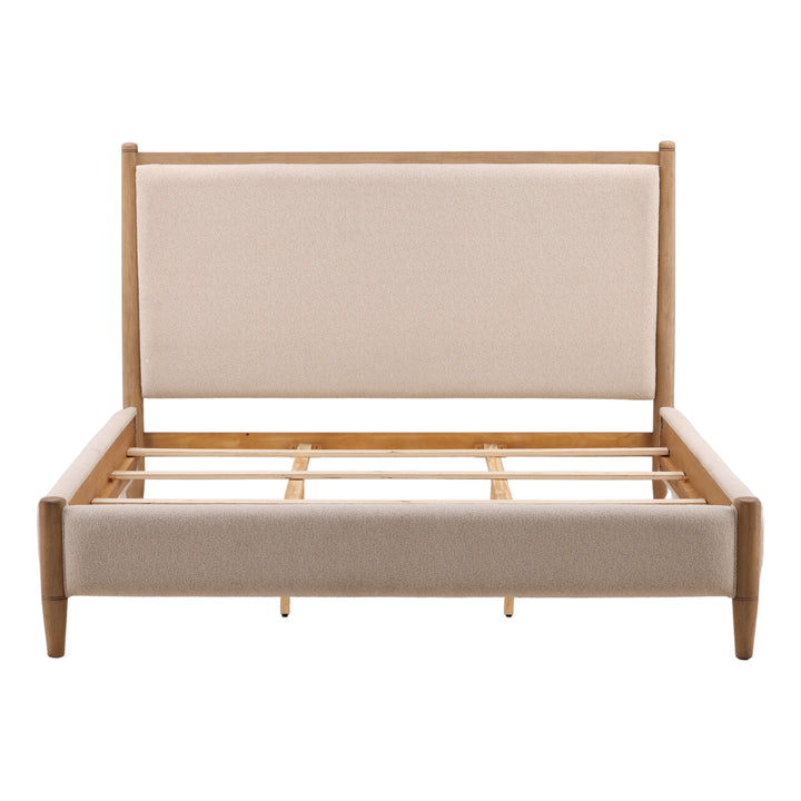 Nexus Bed King Cream — Front