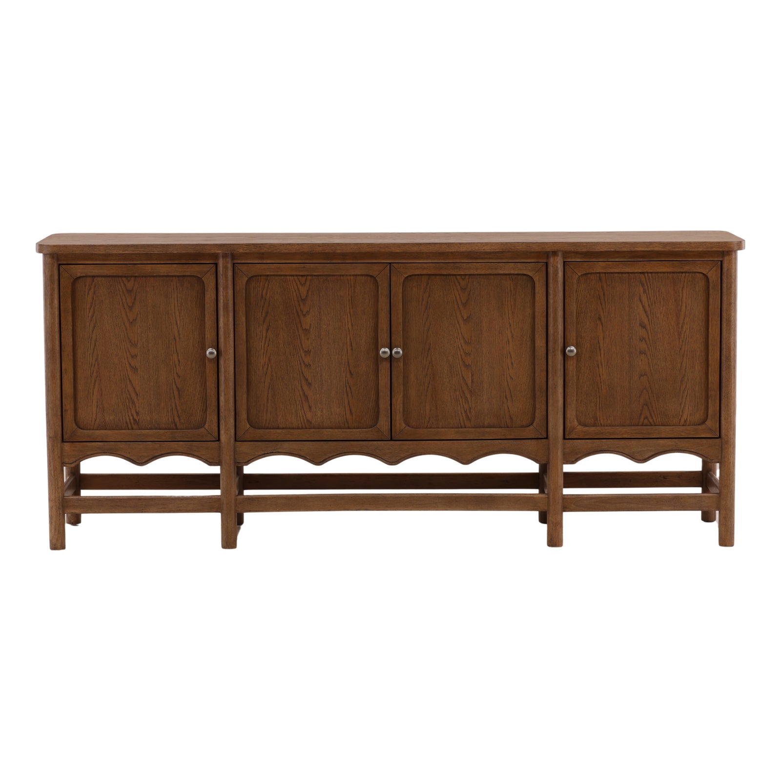 Phoebia Sideboard Dark Brown — Front