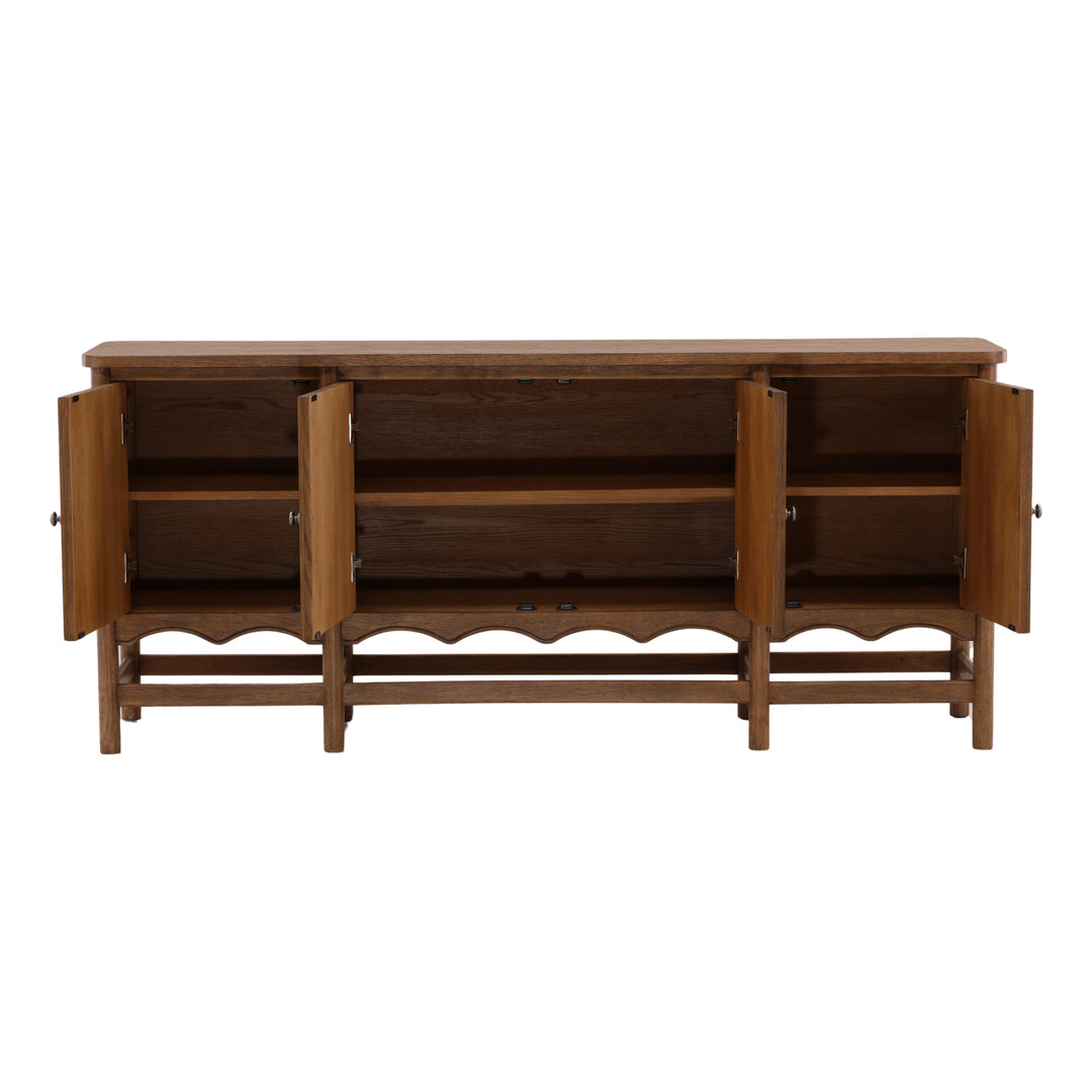 Phoebia Sideboard Dark Brown — Open Door