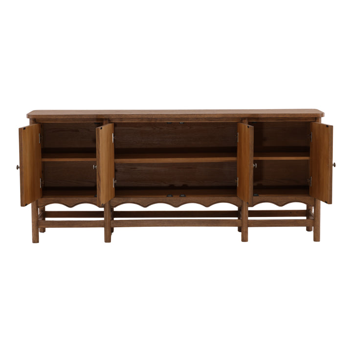 Phoebia Sideboard Dark Brown — Open Door