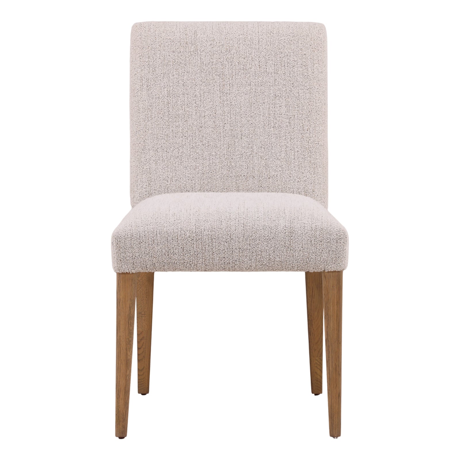 Larken Dining Chair Set of 2 Taupe — Front