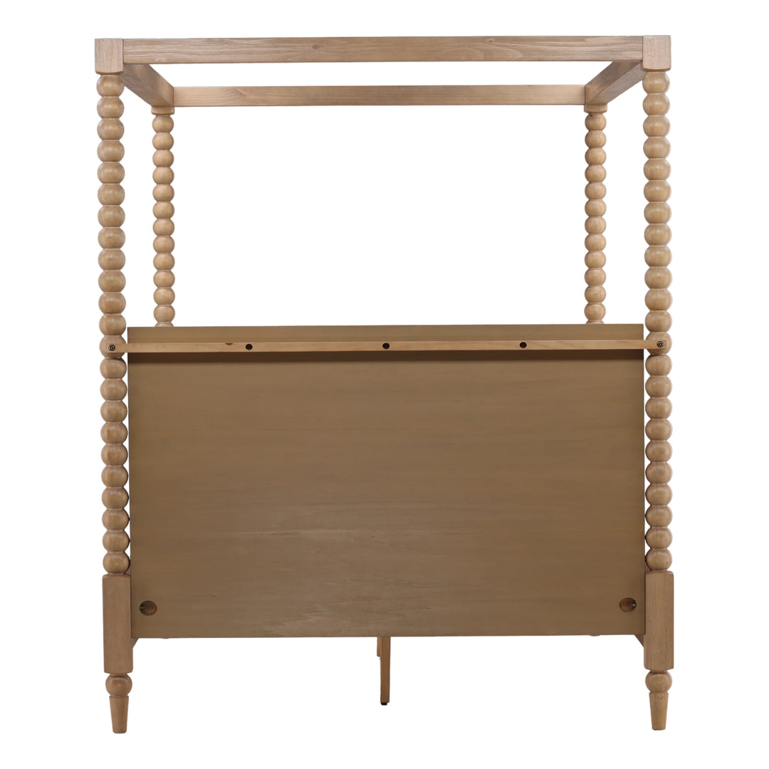 Marcelina Bed King Natural — Back
