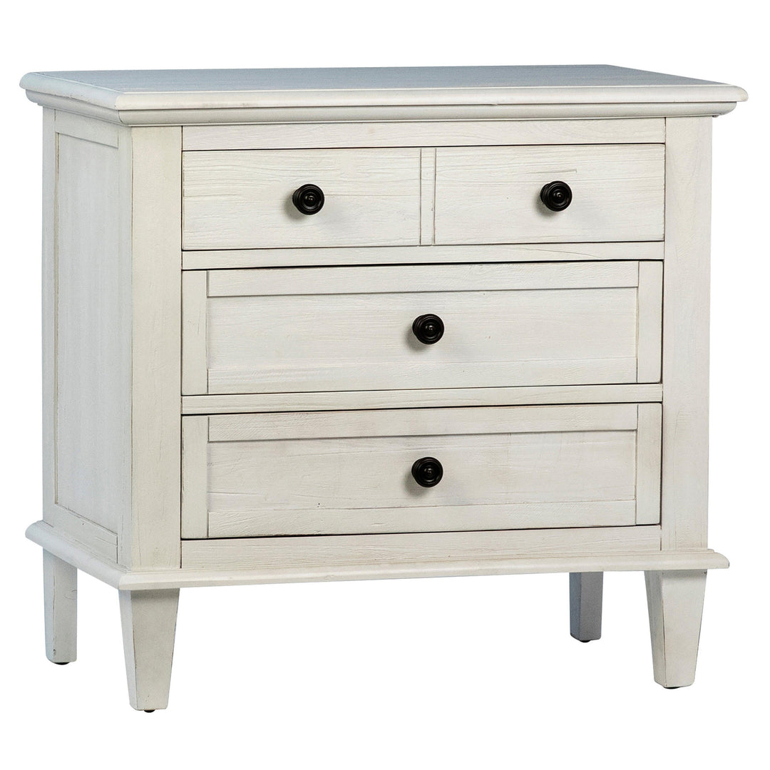 Luca Nightstand With 3 Drawers - AmericanHomeFurniture