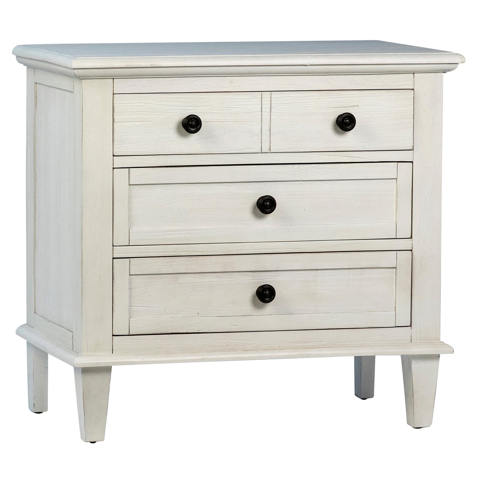 American Home Furniture Luca Nightstand With 3 Drawers NIGHTSTANDS