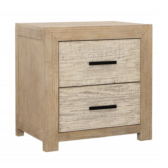American Home Furniture Rue Double Drawer Nightstand NIGHTSTANDS