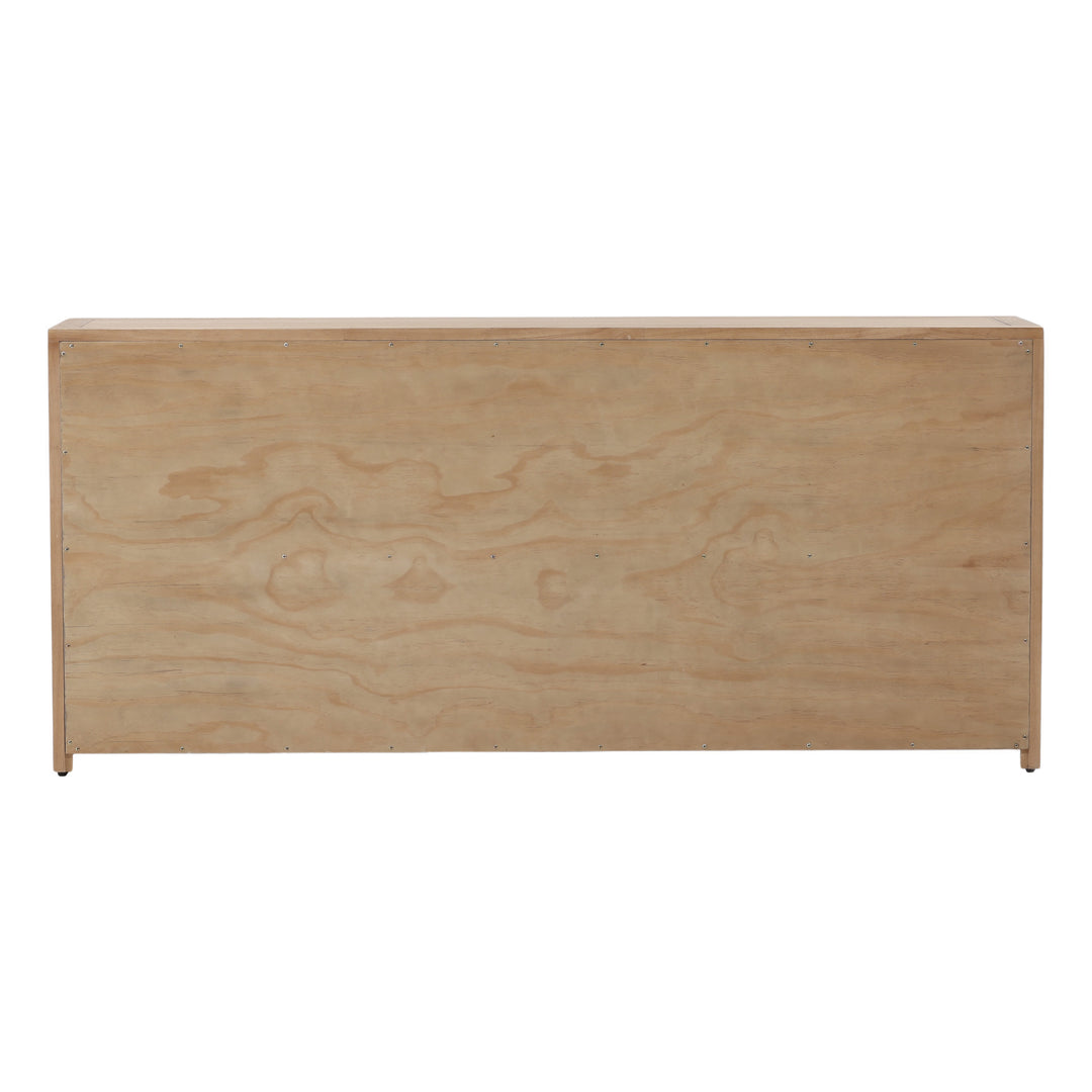Delacruze Sideboard 80.3" Natural — Back
