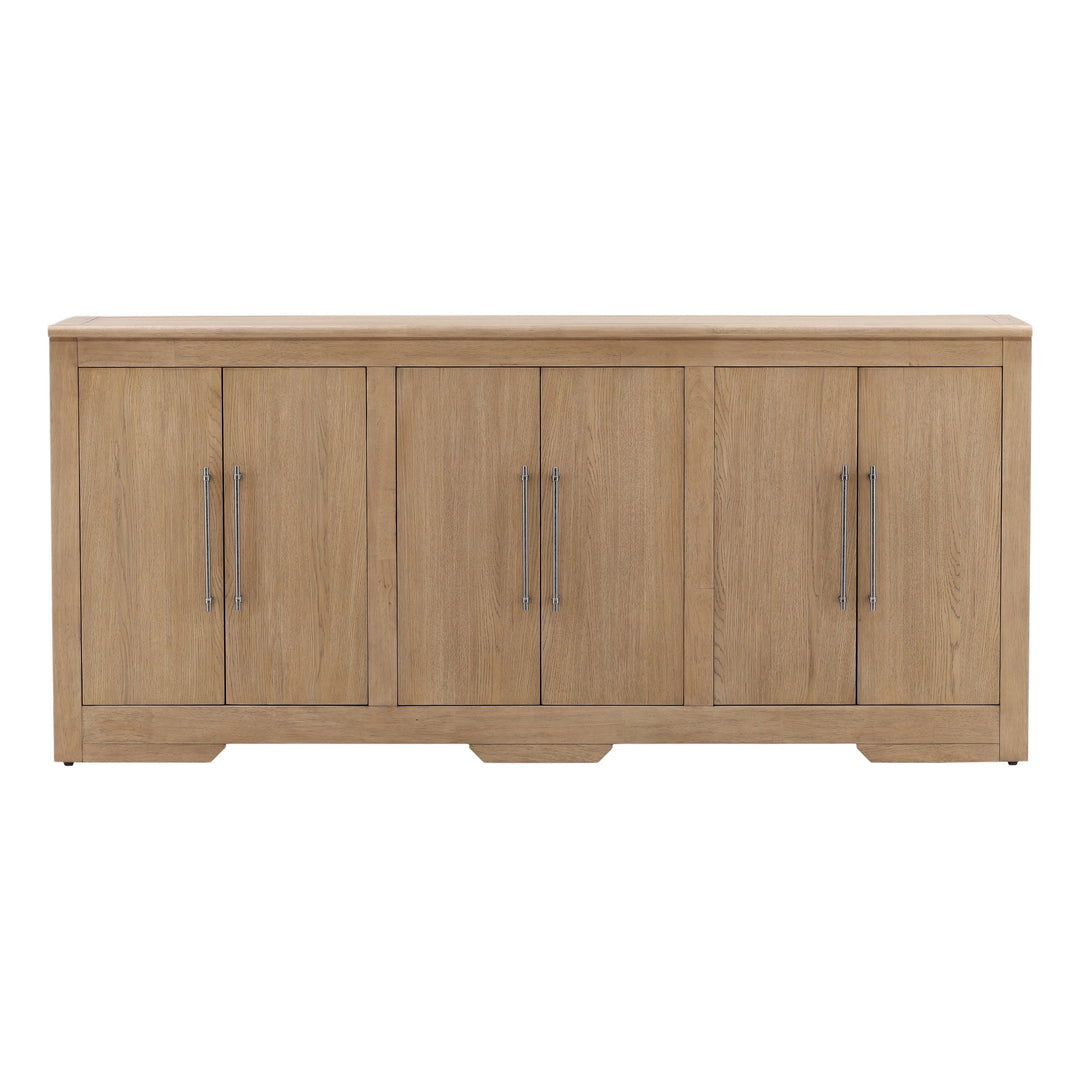 Delacruze Sideboard 80.3" Natural — Front