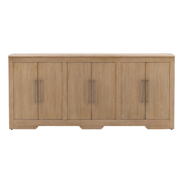 Delacruze Sideboard 80.3" Natural — Front