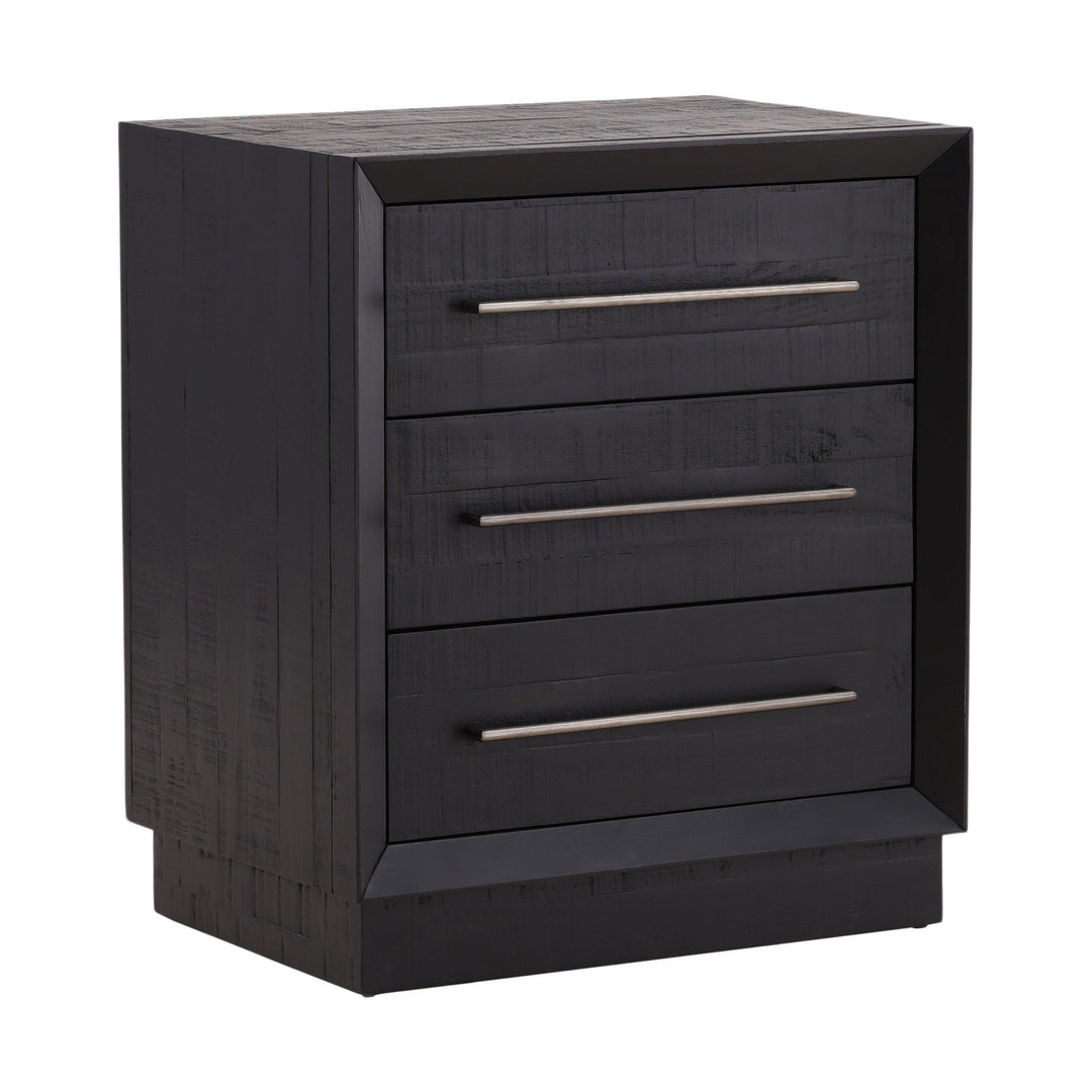 Humphrey Nightstand Black - AmericanHomeFurniture
