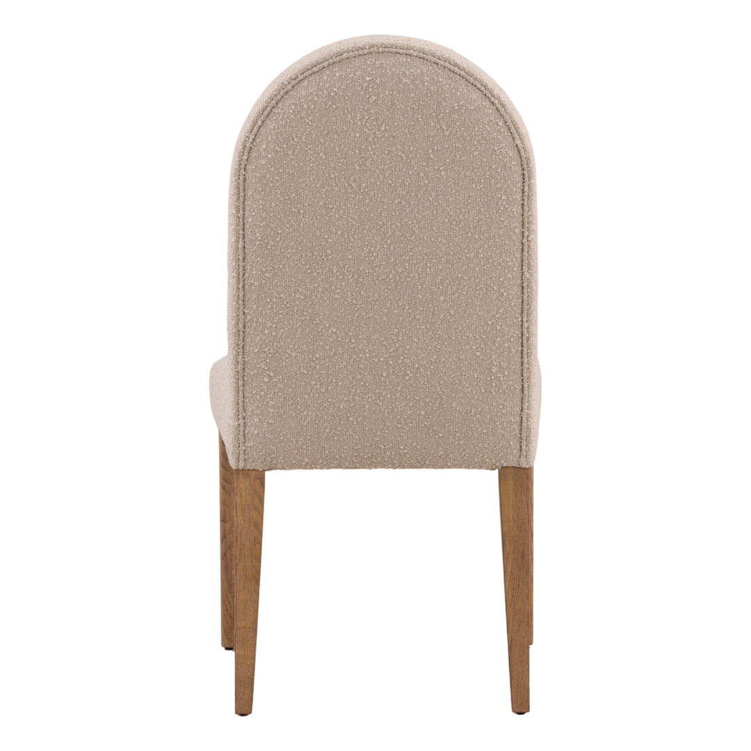 Themah Dining Chair Set of 2 Sand — Back