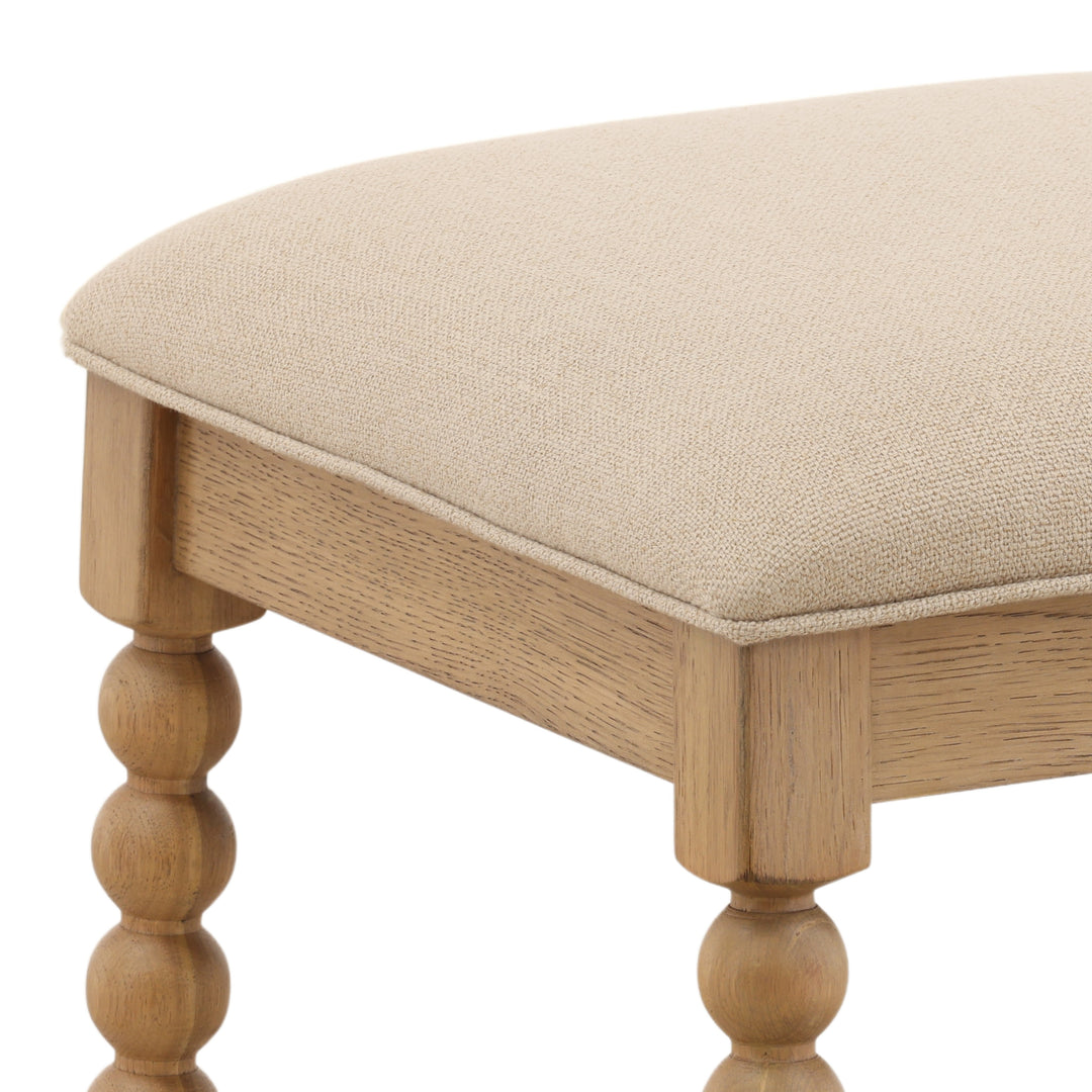 Marcelina Counter Stool Beige — Detail 1