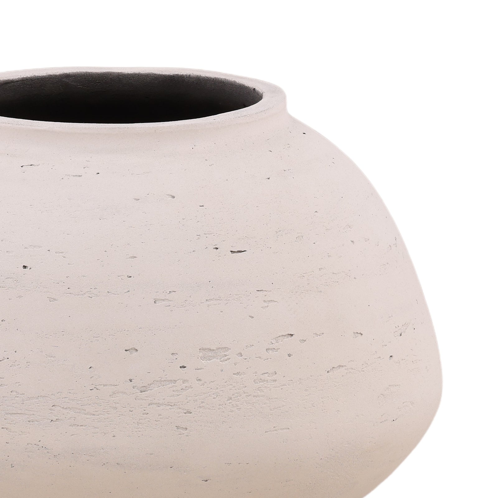 Nodalis Vase Antique White — Detail 1