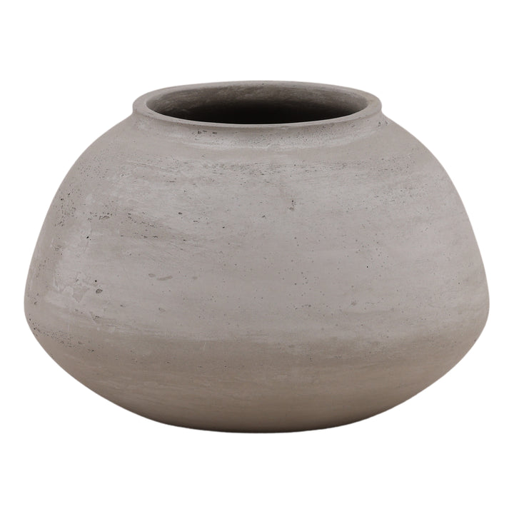Nodalis Vase Natural — Front Three-Quarter