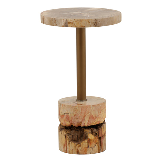 Calvin Side Table Light Natural — Front Three-Quarter