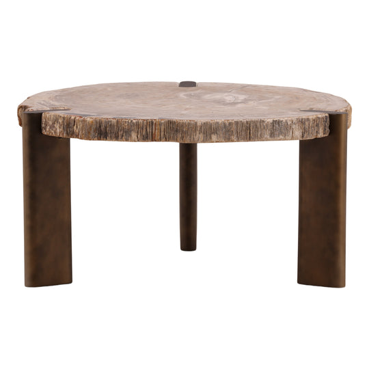 Samson Coffee Table Light Natural Large — Front Three-Quarter