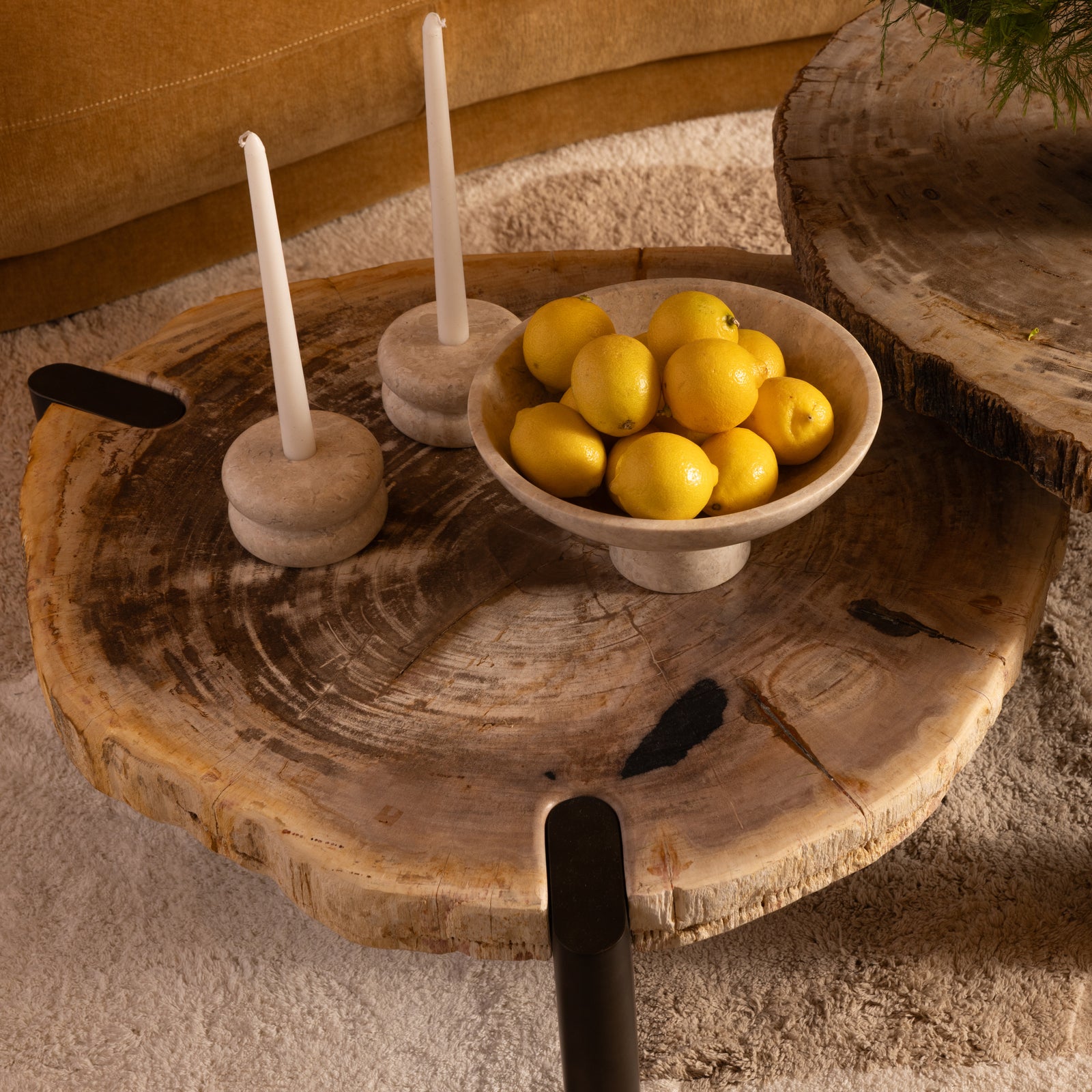 Samson Coffee Table Light Natural Small — Lifestyle