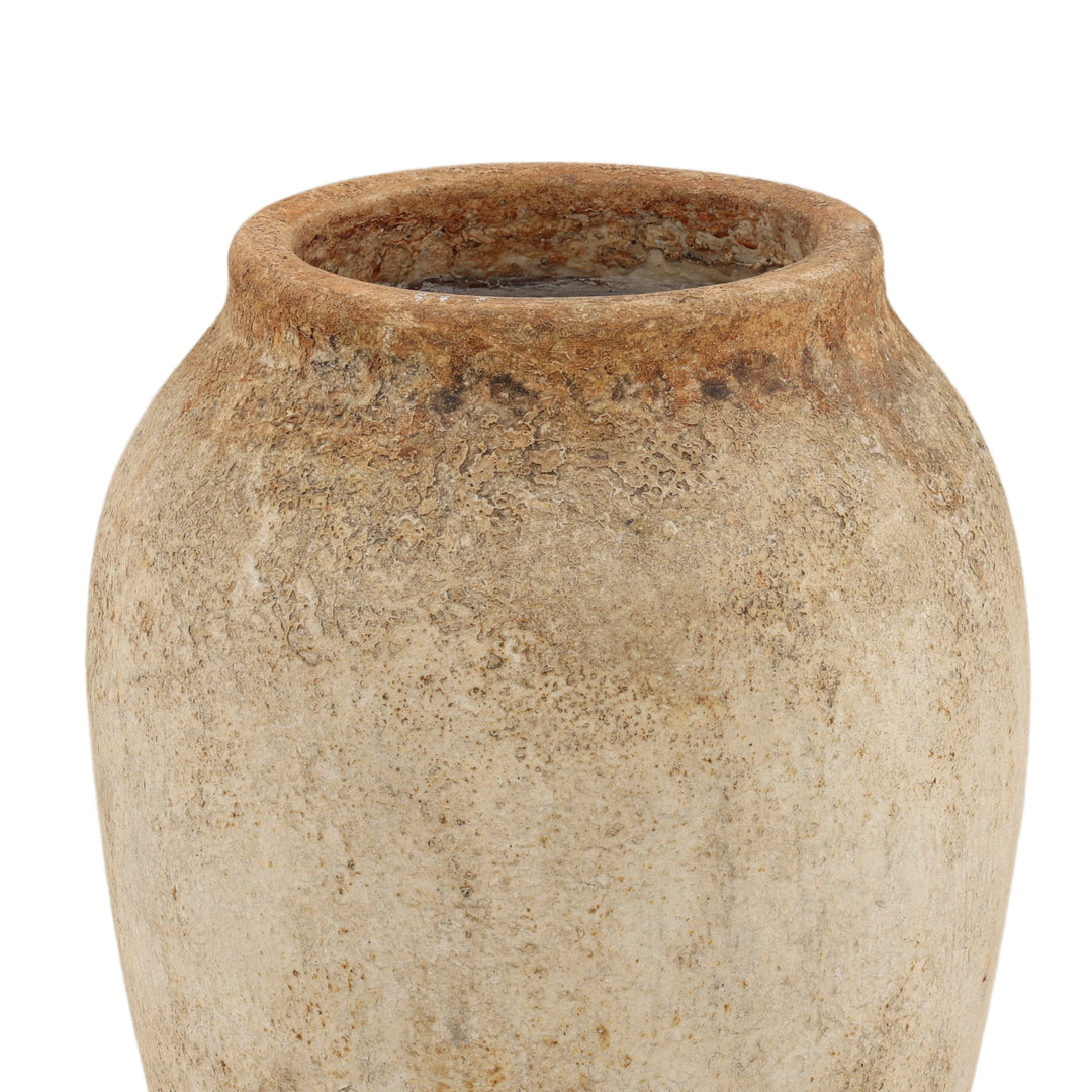 Caradok Pot Antique White — Detail 1