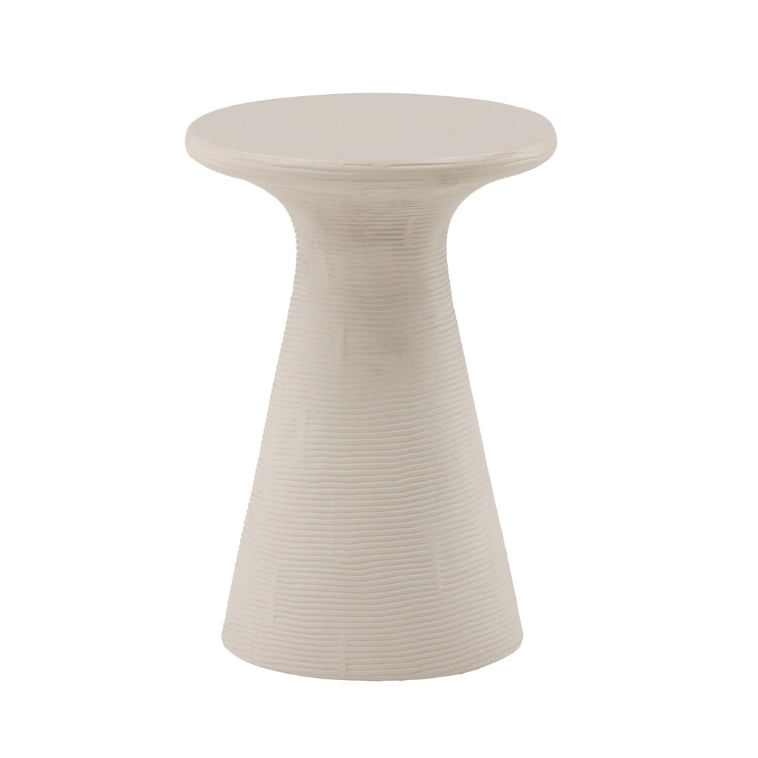 Fanny Side Table White Sm - AmericanHomeFurniture