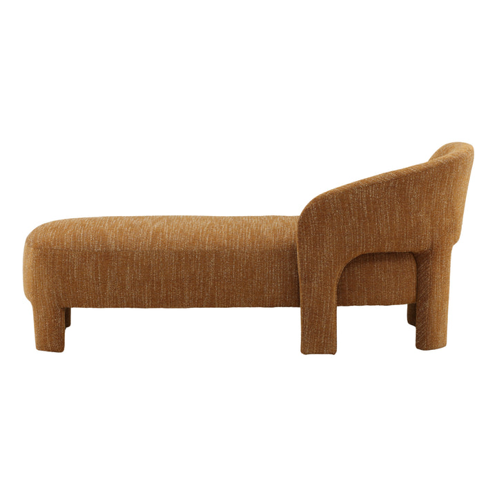Myrnah Chaise Mustard — Back