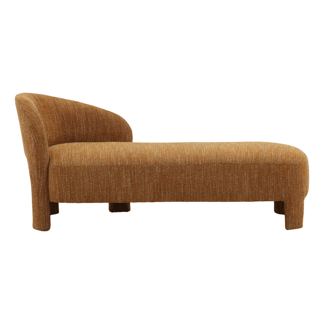 Myrnah Chaise Mustard — Front
