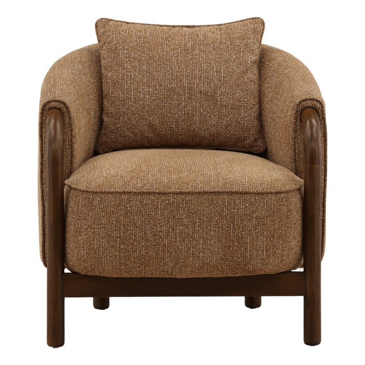 Rimais Occasional Chair Brown — Front