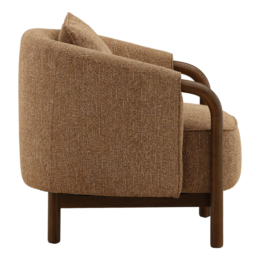 Rimais Occasional Chair Brown — Profile