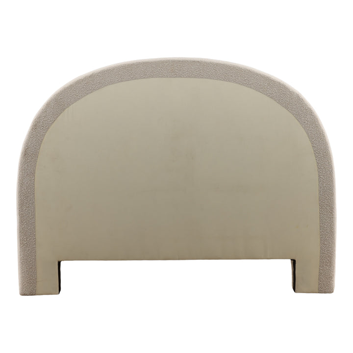 Amiro Bed Queen Cream — Back