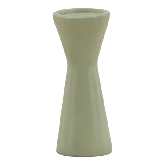 Ulah Outdoor Candle Holder Pastel Green Large — Front Three-Quarter