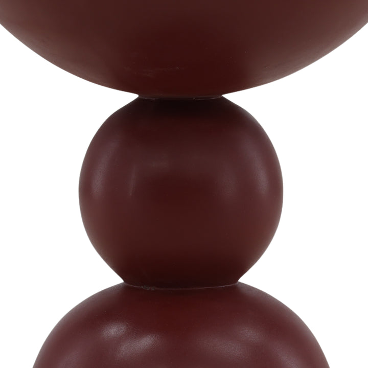 Xavieria Outdoor Side Table Red — Detail 1