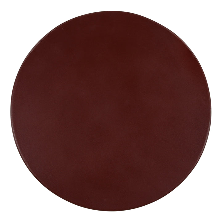 Xavieria Outdoor Side Table Red — Overhead
