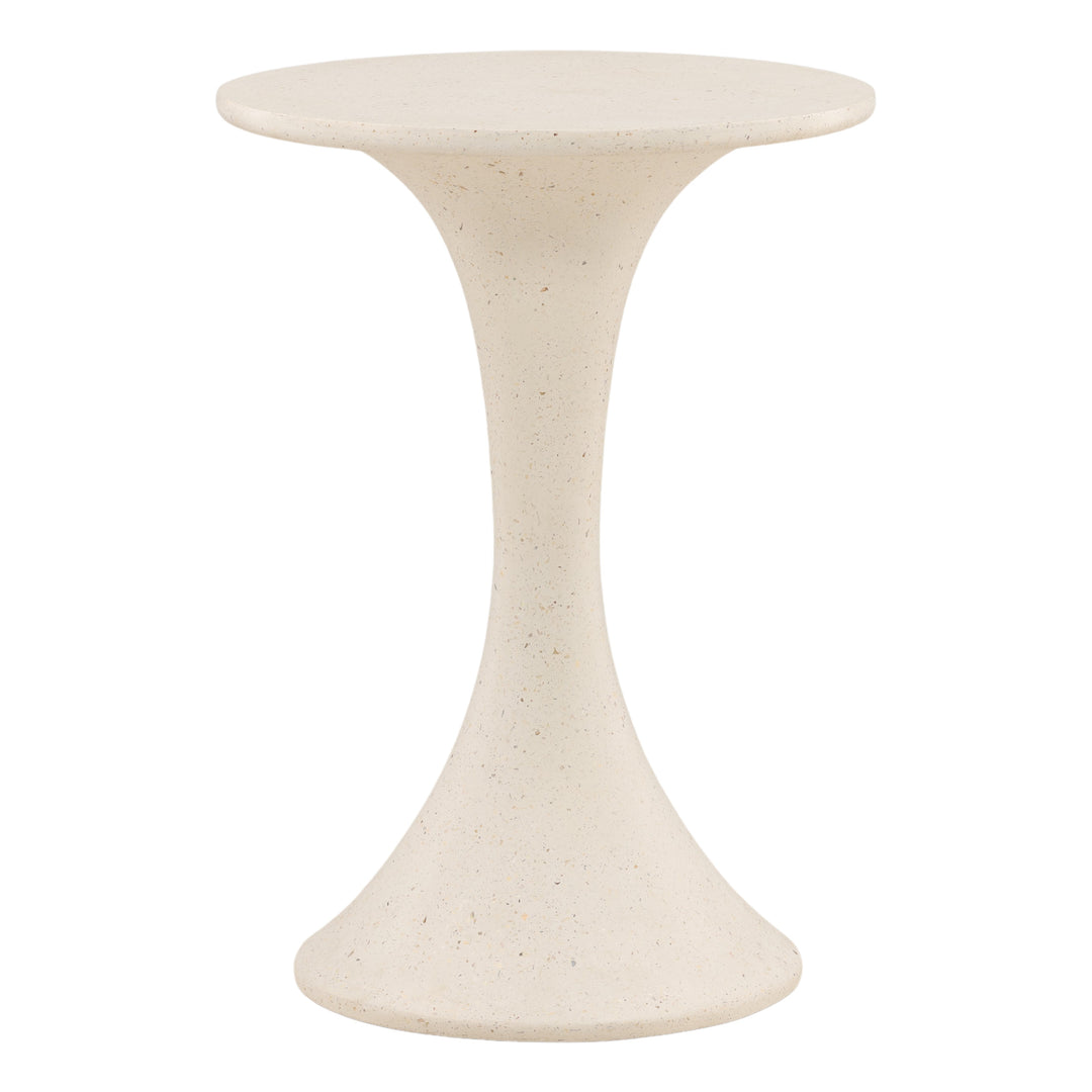 Florintina Outdoor Bar Table Ivory — Front Three-Quarter