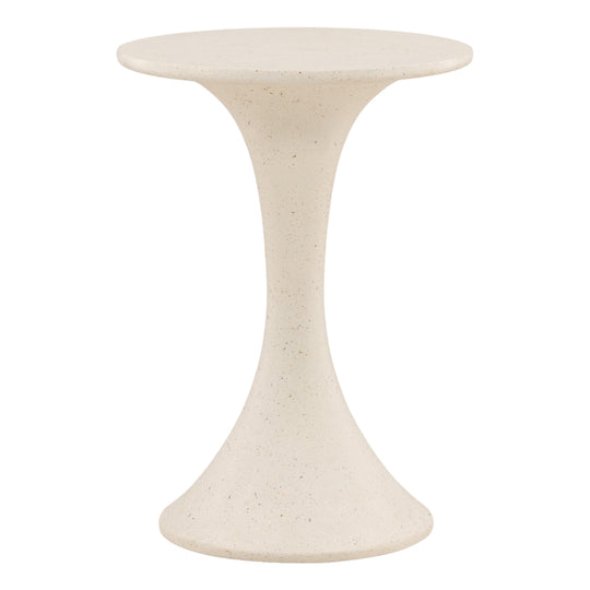Florintina Outdoor Bar Table Ivory — Front Three-Quarter